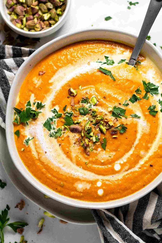 Creamy Vegan Carrot Soup