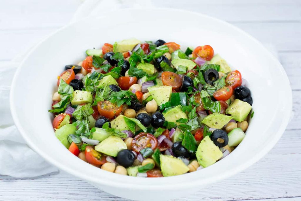 Mediterranean Chickpea Salad