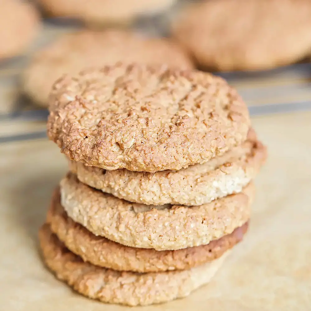 No Fuss Oat Cookies - SDA diet