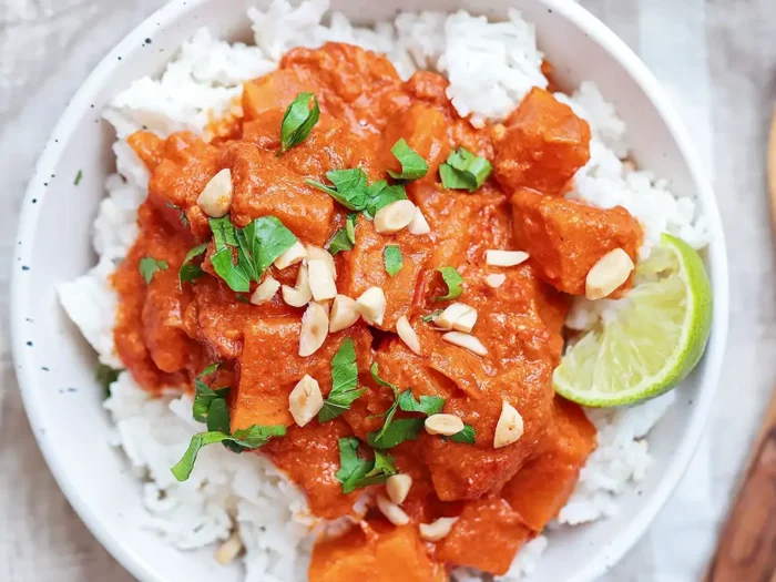 Sweet Potato Coconut Curry - SDA plant-based diet