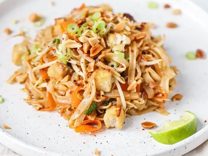 Thai Noodles With Tofu - SDA diet