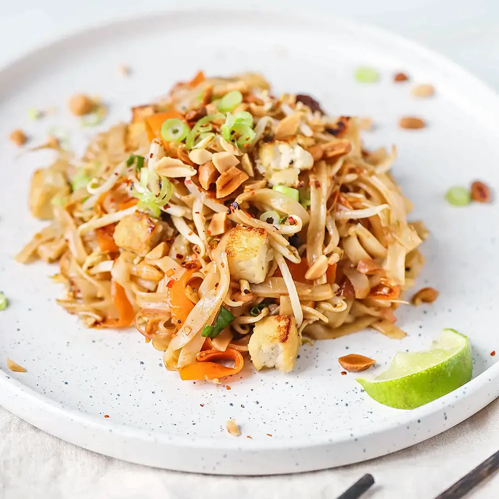 Thai Noodles With Tofu - SDA diet